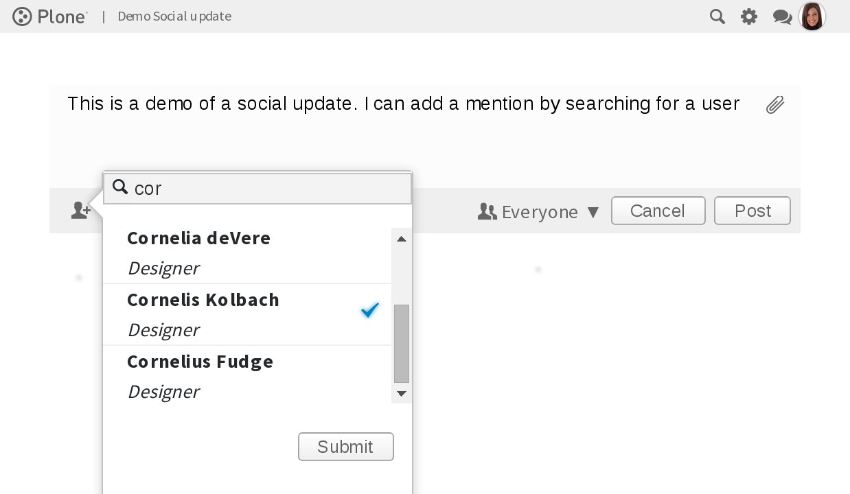 social interaction prototype